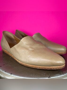 Coclico Padu Tan Leather Slip-On Flat EU 38